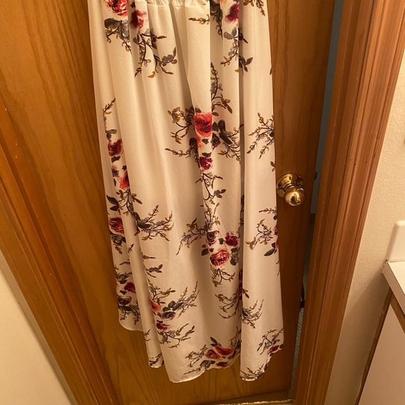 Hi-low floral maxi dress - Picture 4 of 4